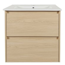 Laulea 600mm Wall Hung Single Vanity with Ceramic Countertop